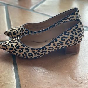 Anthropologie block heel